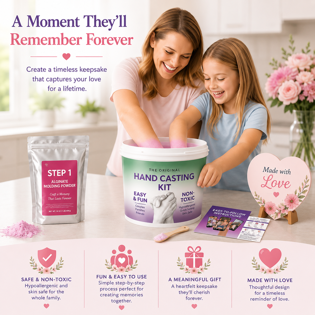 Claive's Mother's Day Hand Casting
