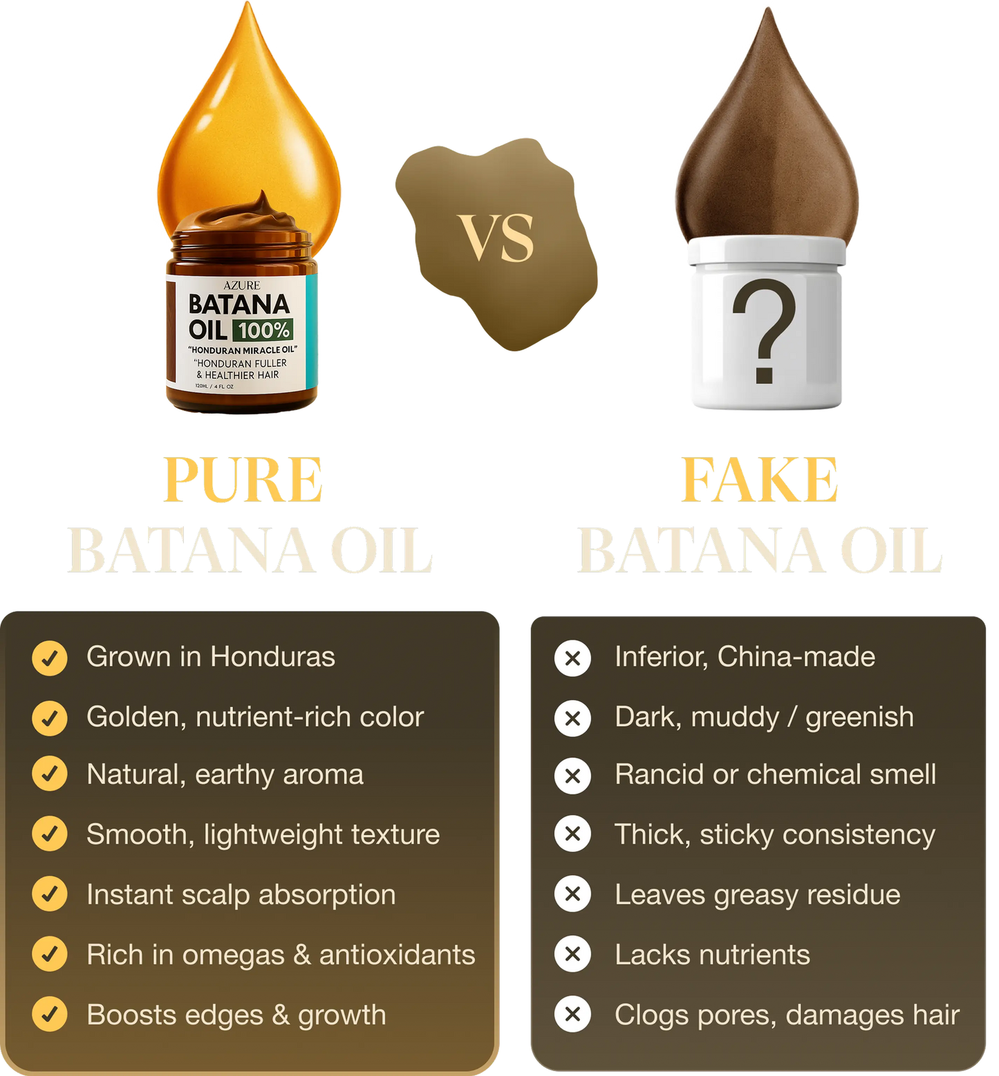 Batana Natural Hair Restore Oil